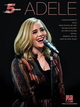 Adele piano sheet music cover